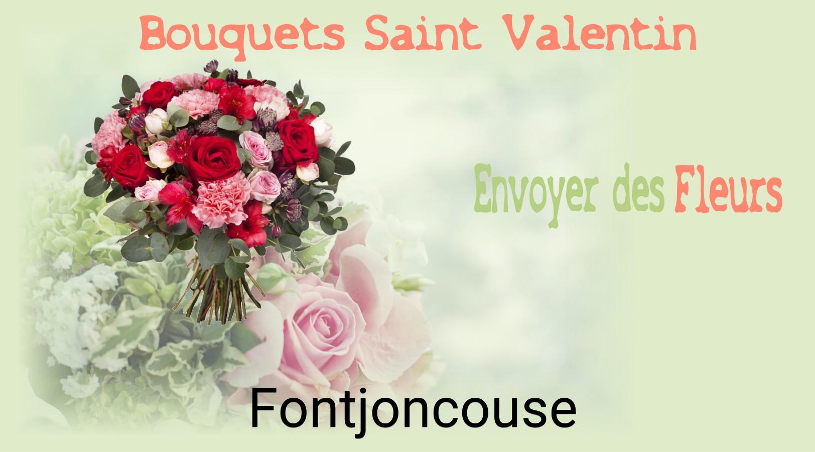 Roses de Saint-Valentin livrées à Fontjoncouse
